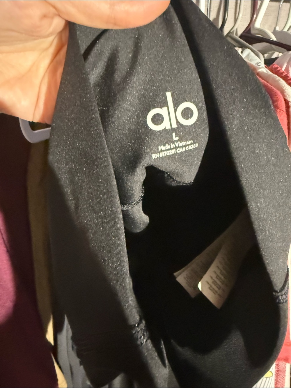 ALO Yoga Black High-Waist Leggings